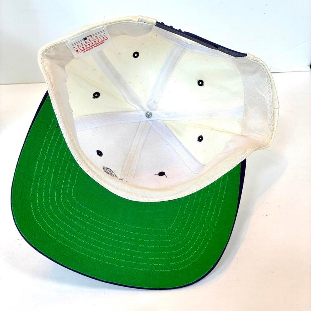 NWT Vtg 90s CLEVELAND INDIANS Official MLB Size Snapback Baseball Hat Cap - Picture 7 of 8